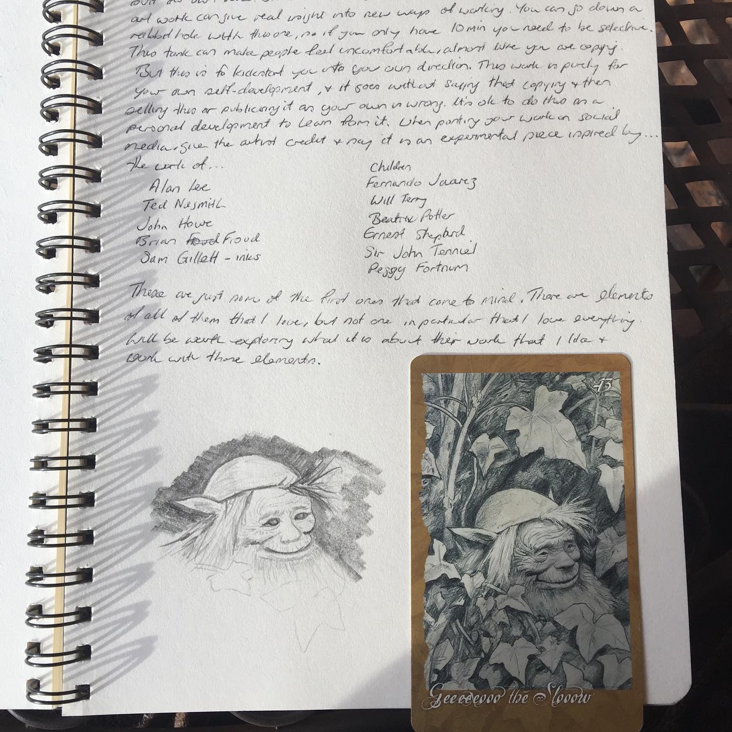 Combining art with writing is something that I've always loved doing.